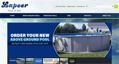 Desktop Screenshot of lapeerpool.com